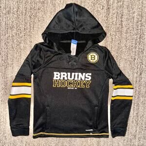 Boston Bruins NHL Women's Long Sleeve Pullover Fleece Hoodie